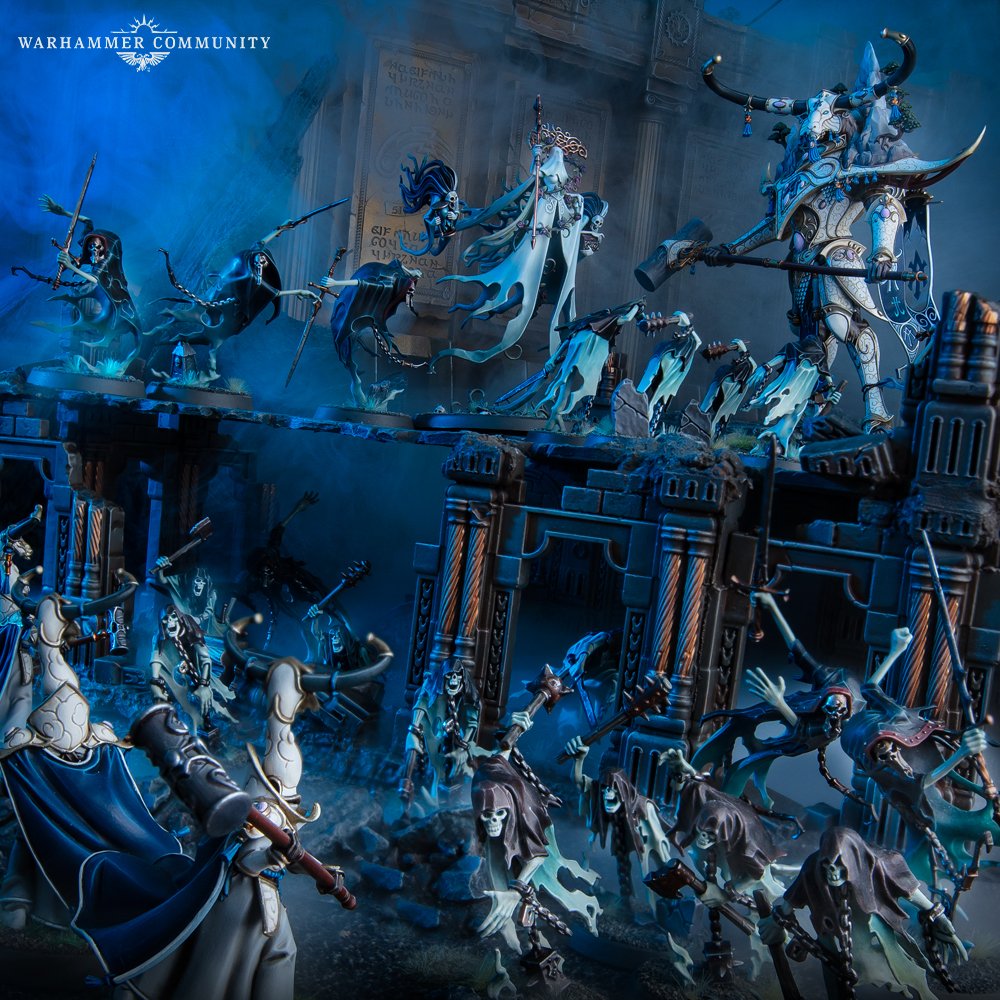 The Nighthaunt swarm the battlefield. Image: Games Workshop